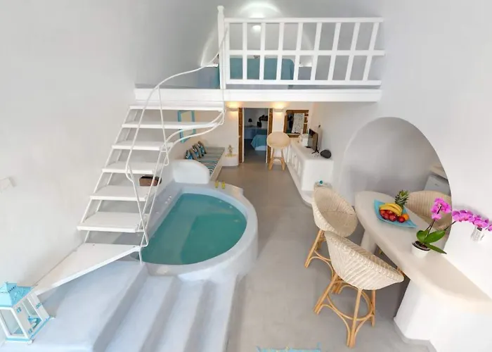 White * סנטוריני